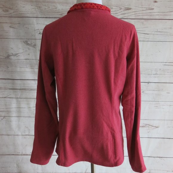 The North Face Half Zip Fleece Long Sleeve Pullover Sweater - Size Medium - Picture 4 of 6